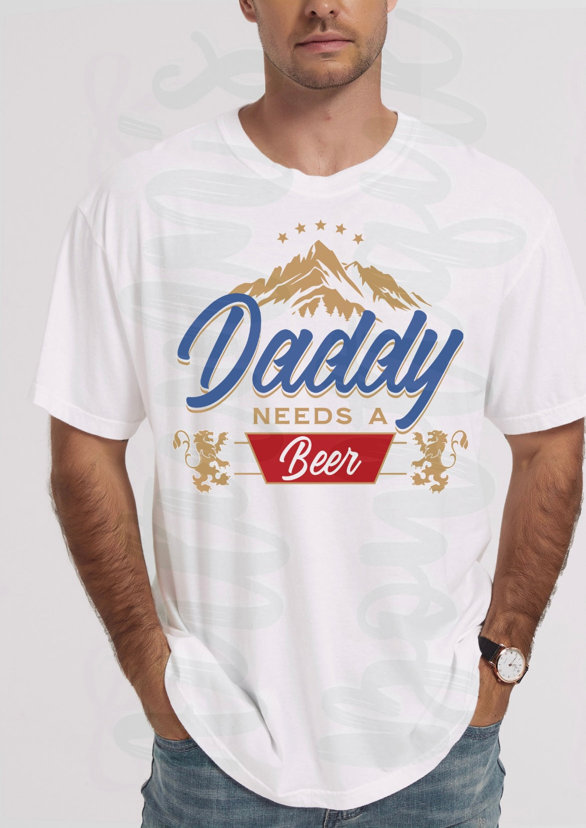 Daddy Needs A Beer Tee