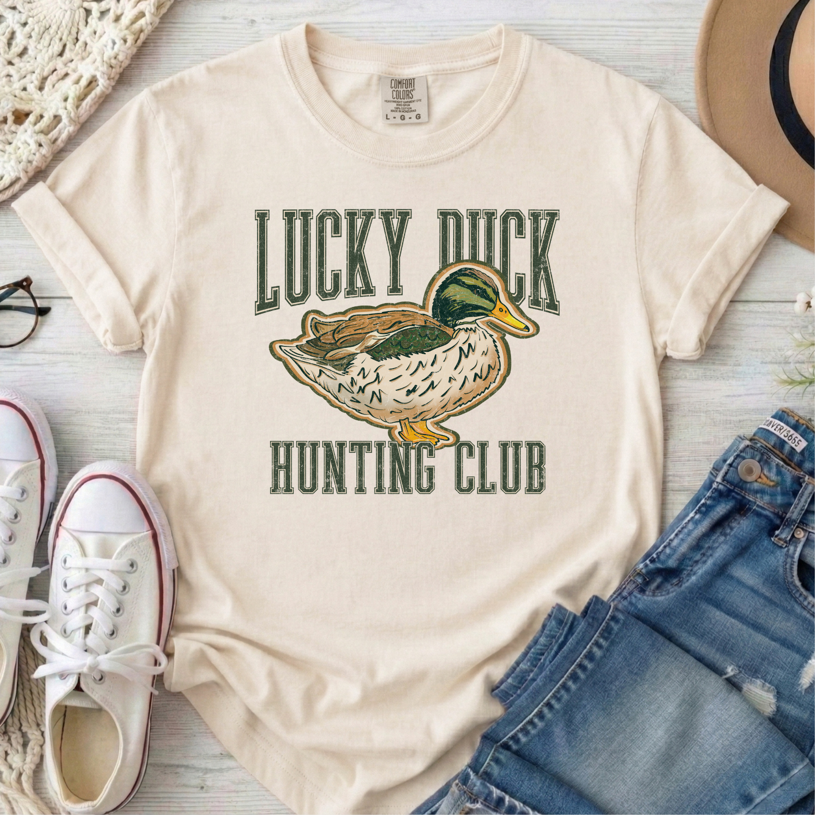 Lucky Duck Hunting Tee