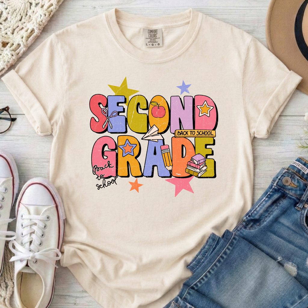 Back to School Grade Tee