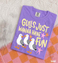 Gulls Just wanna have fun tee