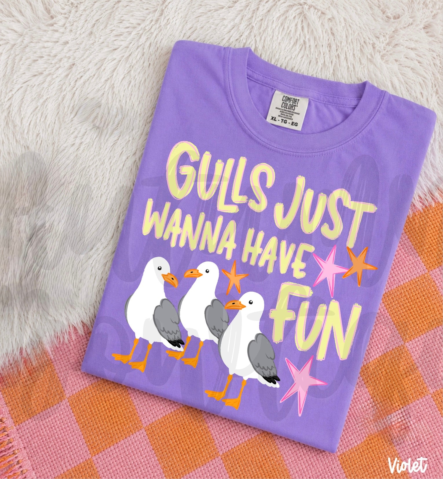 Gulls Just wanna have fun tee