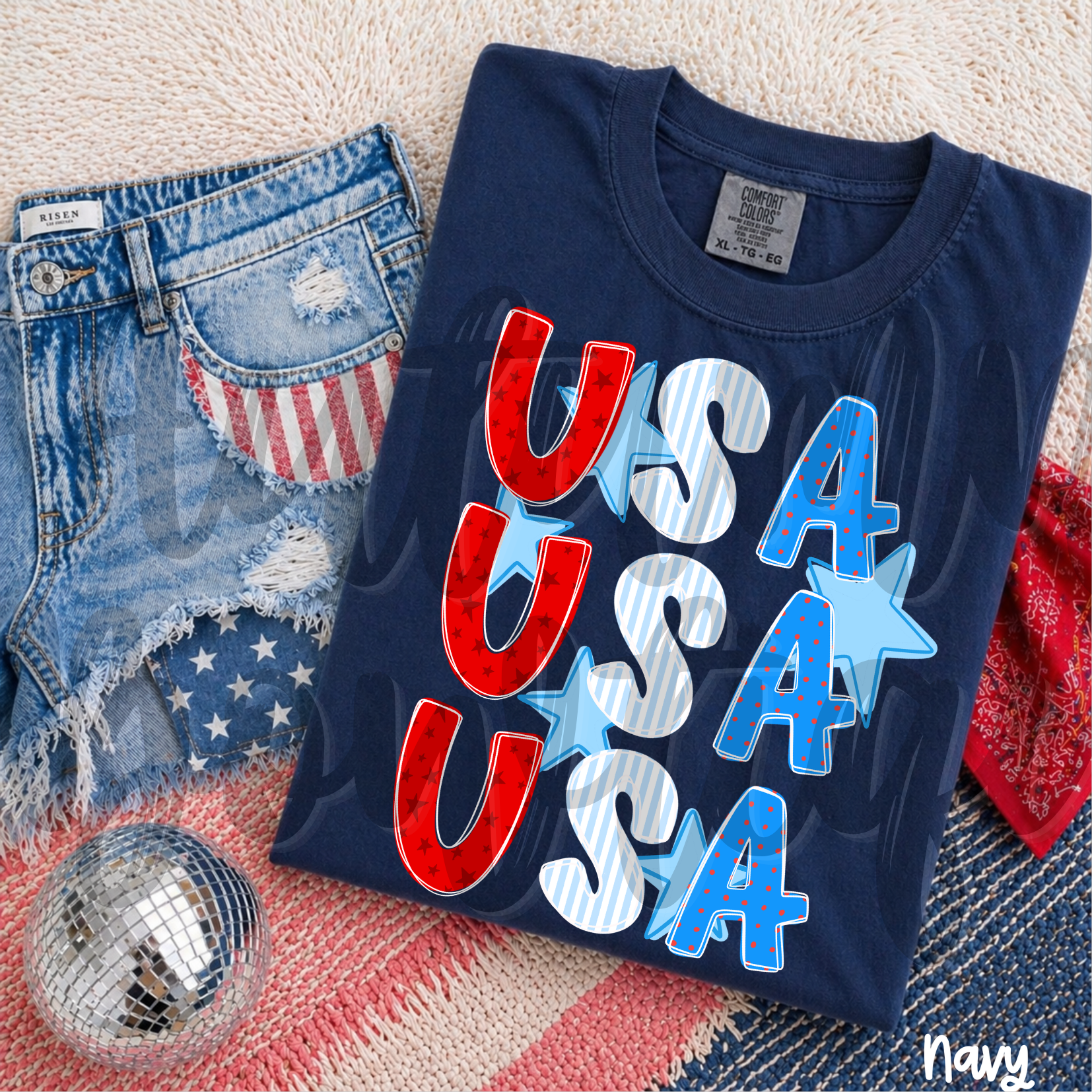 USA Girly Tee