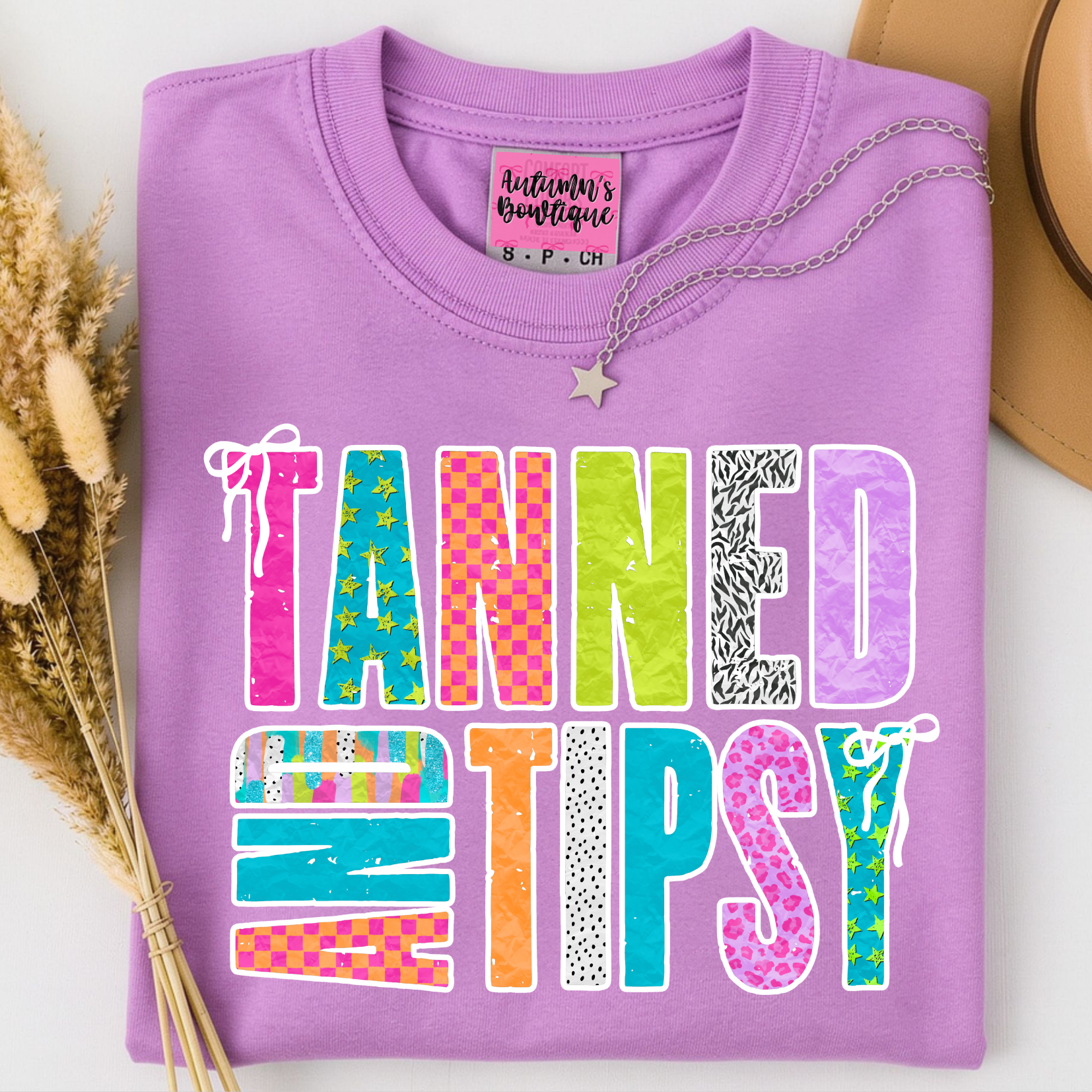 Tanned and Tipsy Tee