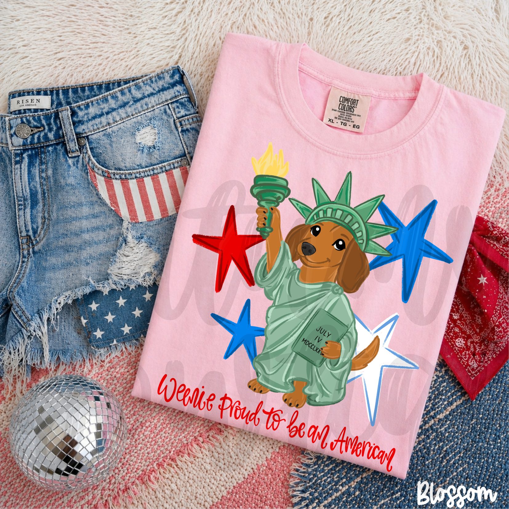 Weenie Proud American Tee