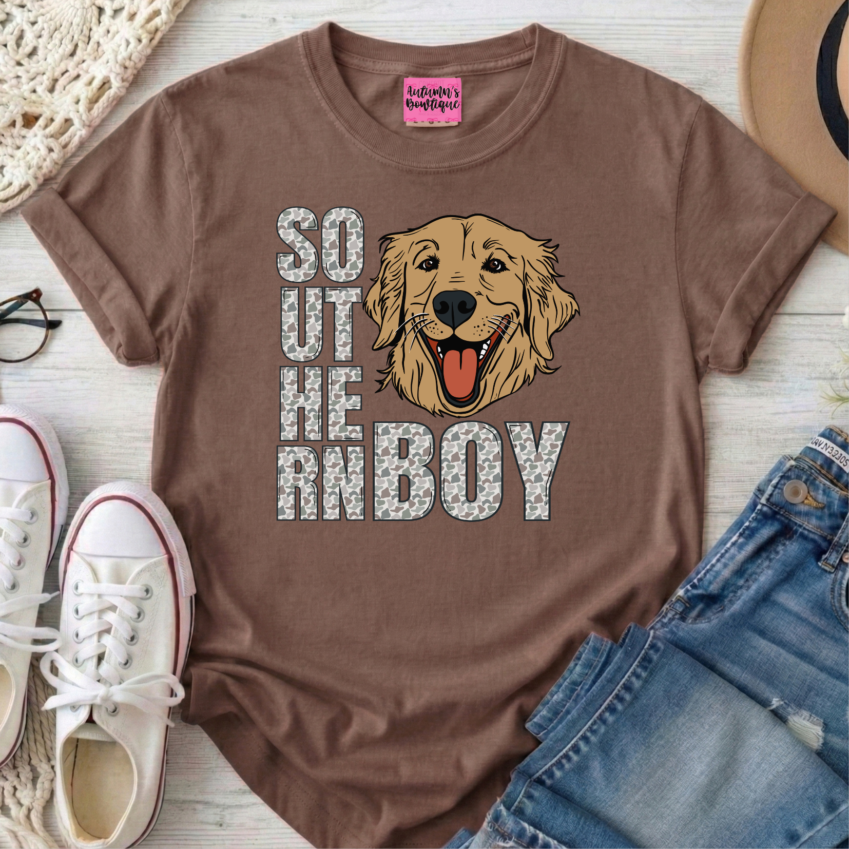 Southern Boy Dog Tee