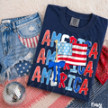 AMERICA Flag Tee