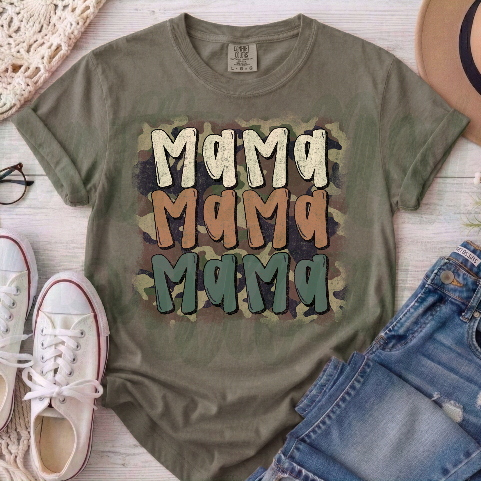 Camo Mama Tee