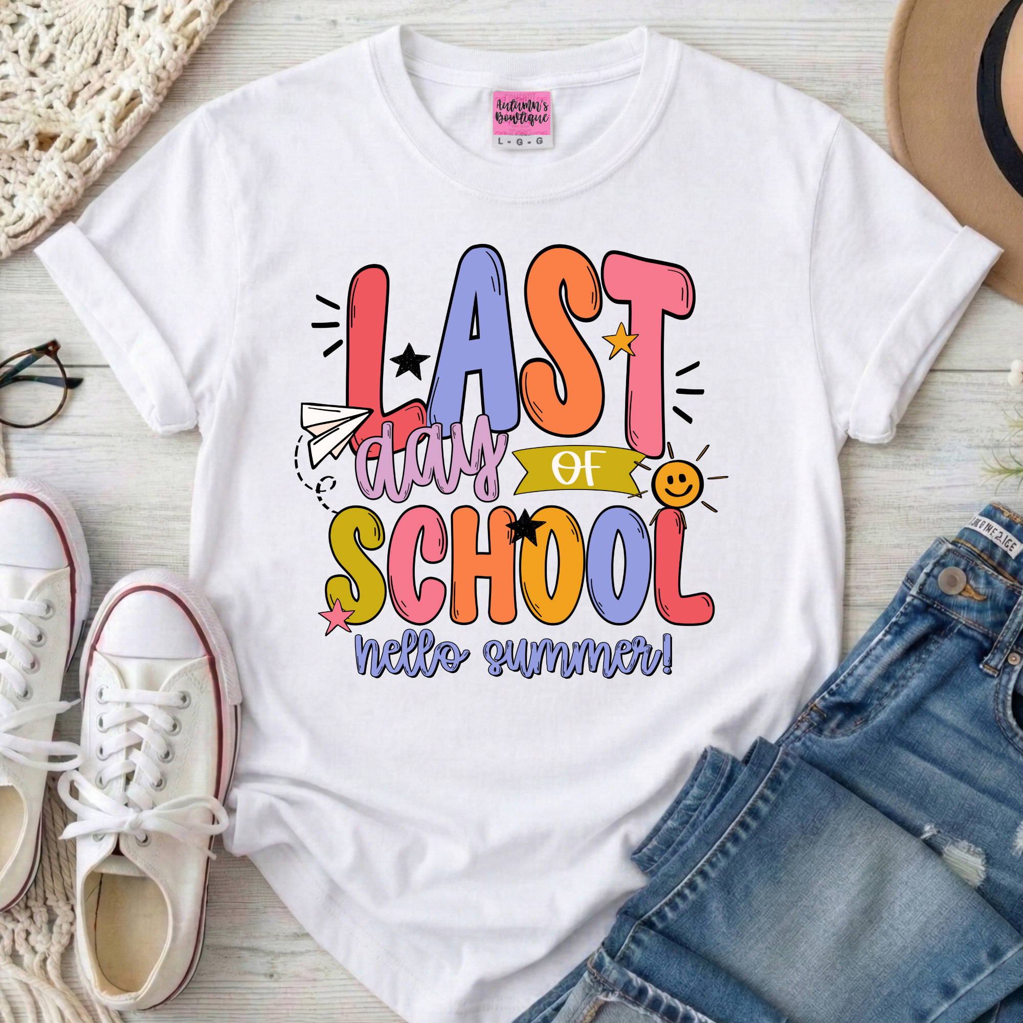 Last Day of School tee
